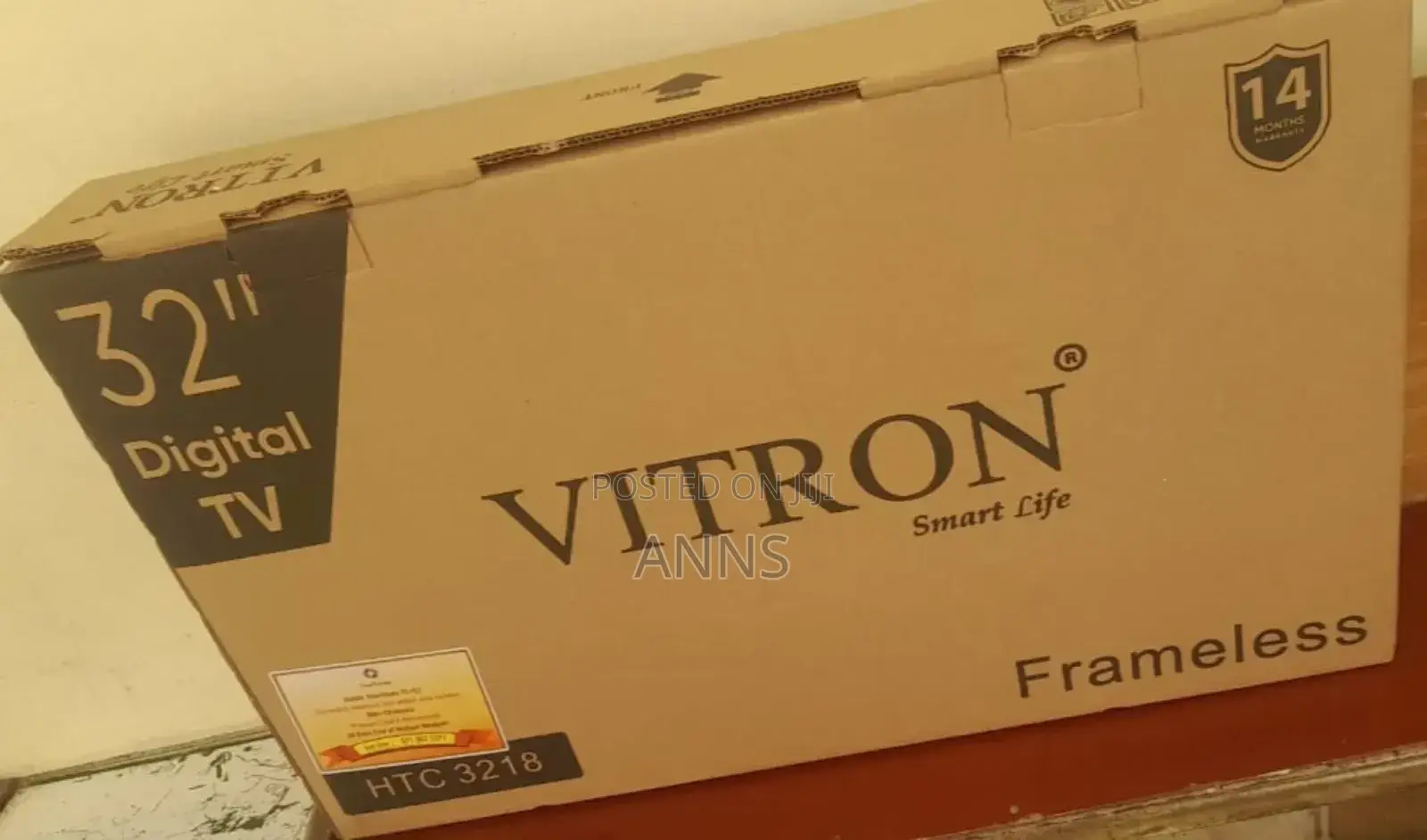 Vitron 32 Inches Digital Tv Frameless