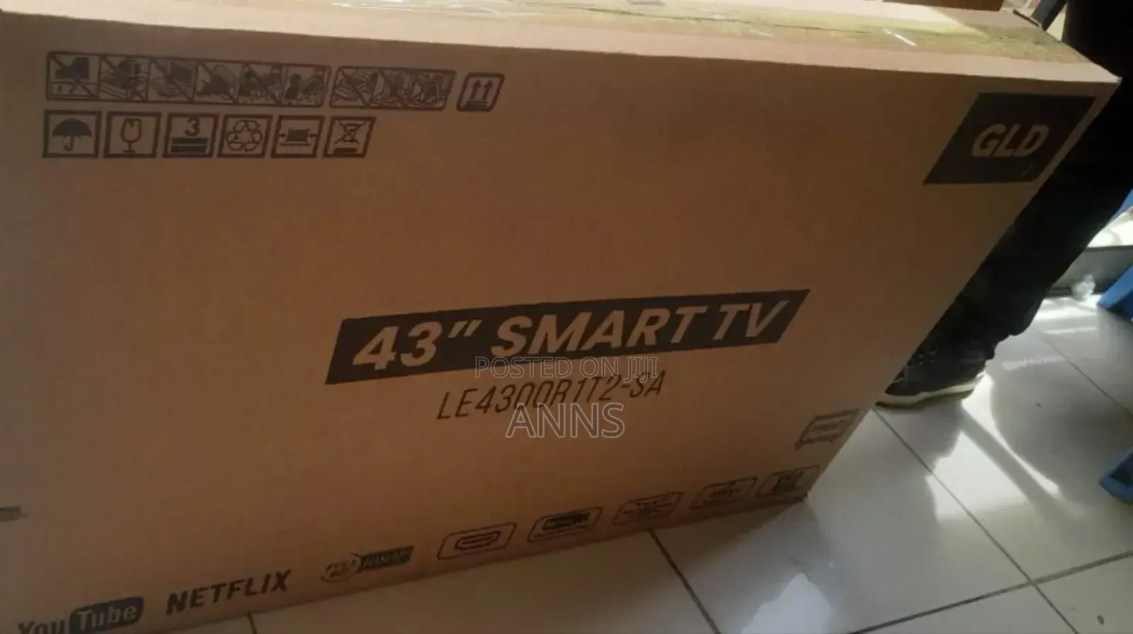 GLD 43" Smart FHD Television Frameless