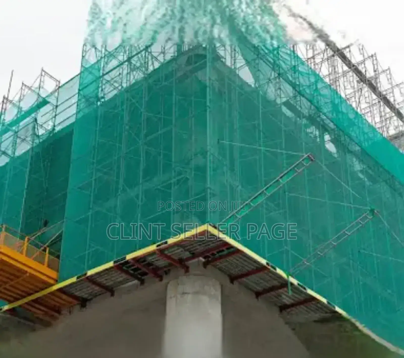 Green Net For Construction Site 3 By 50mtrs