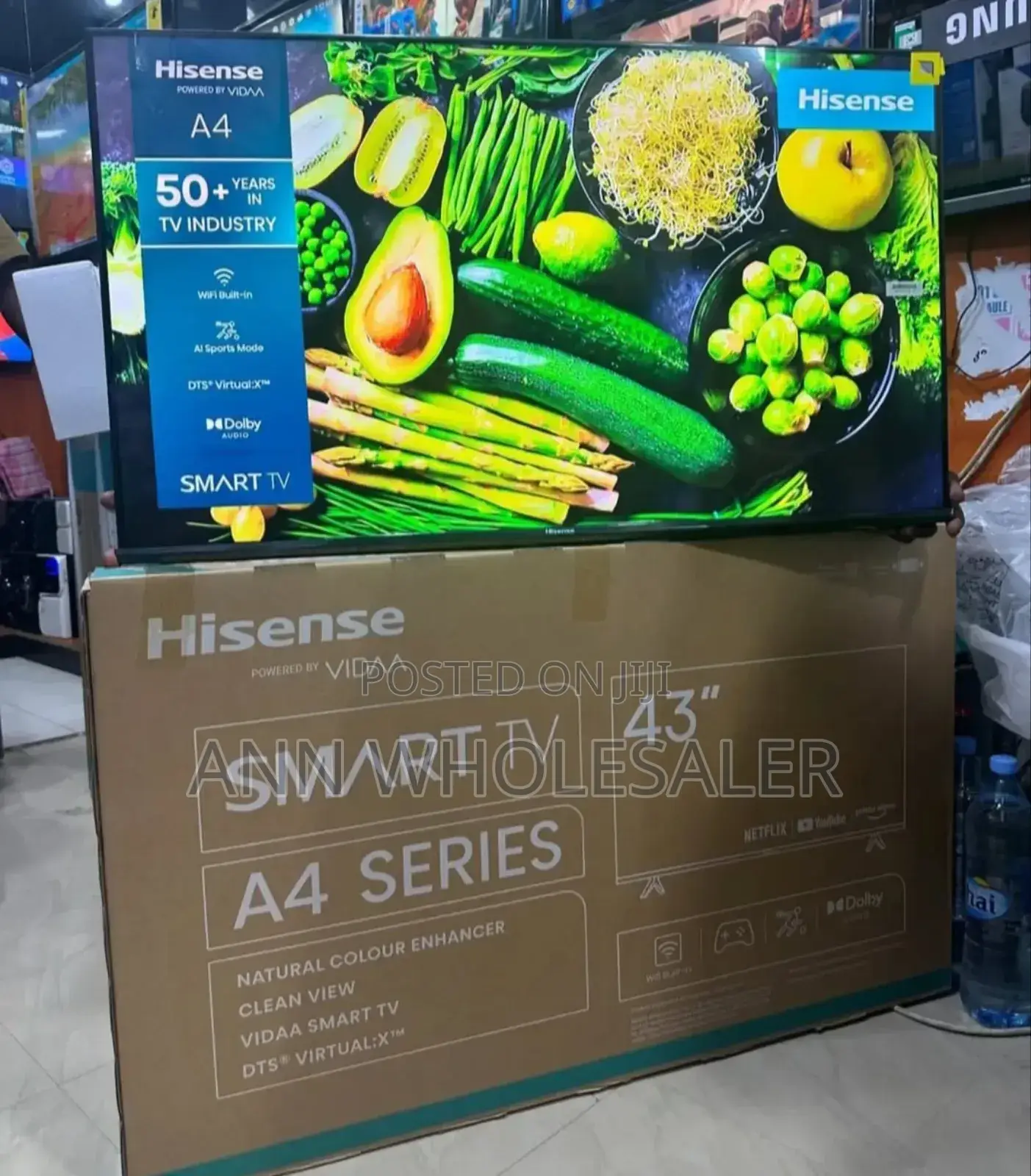A4 Series Hisense 43 Inches Android Tv