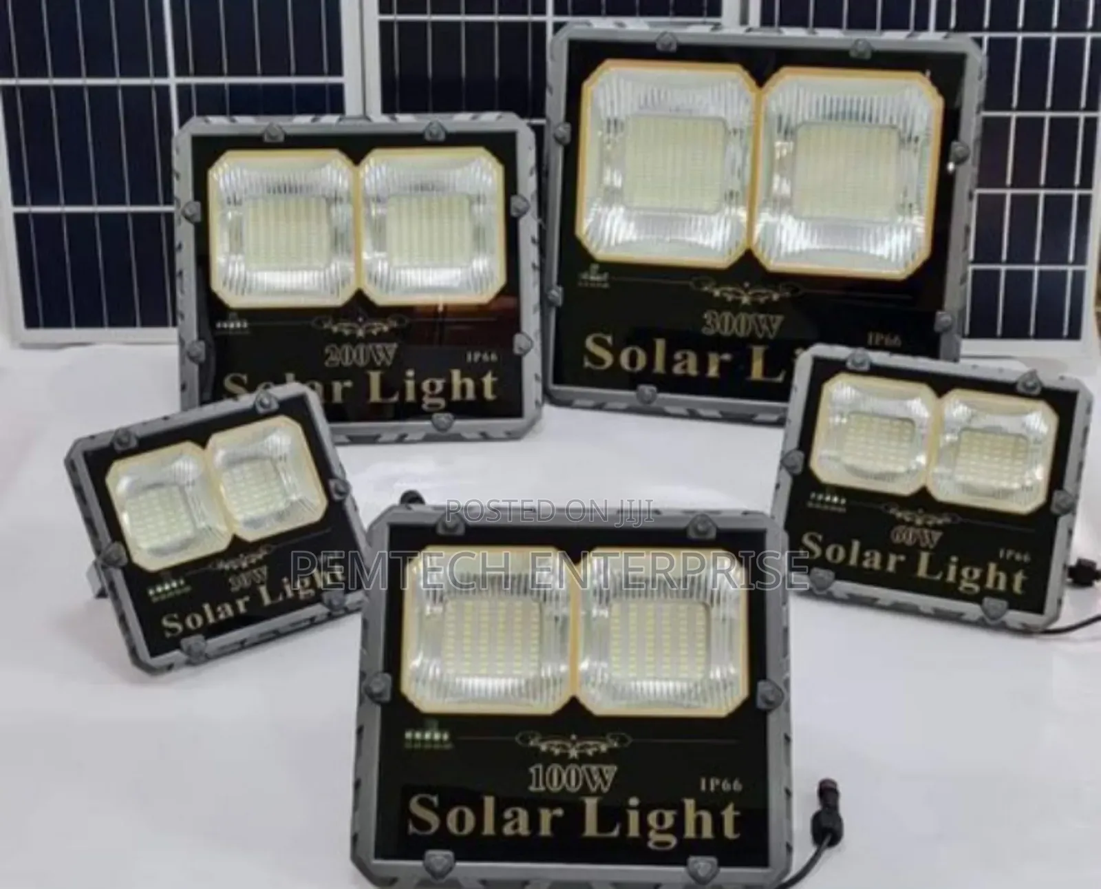 Solar Flood Light With Solar and Remote Control