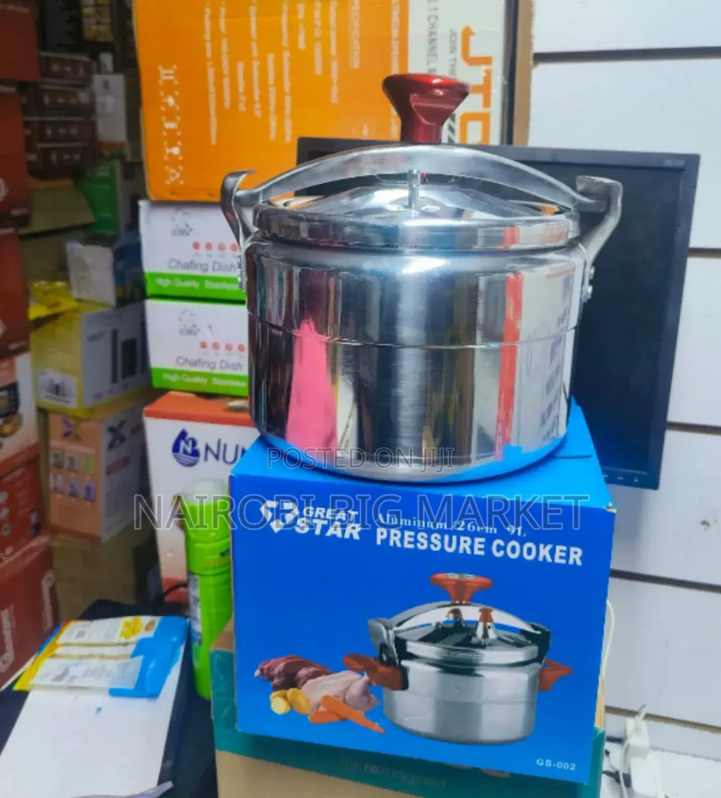 26cm 9 Litres Manual Pressure Cooker PC/M