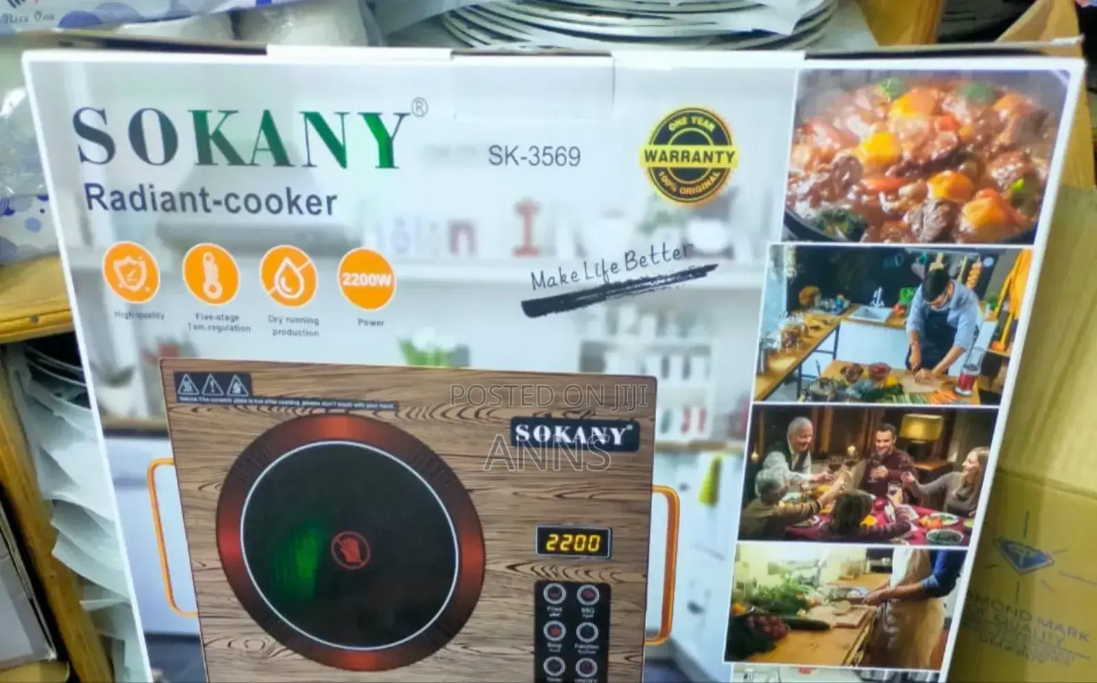 Sokany Single Induction Cooker