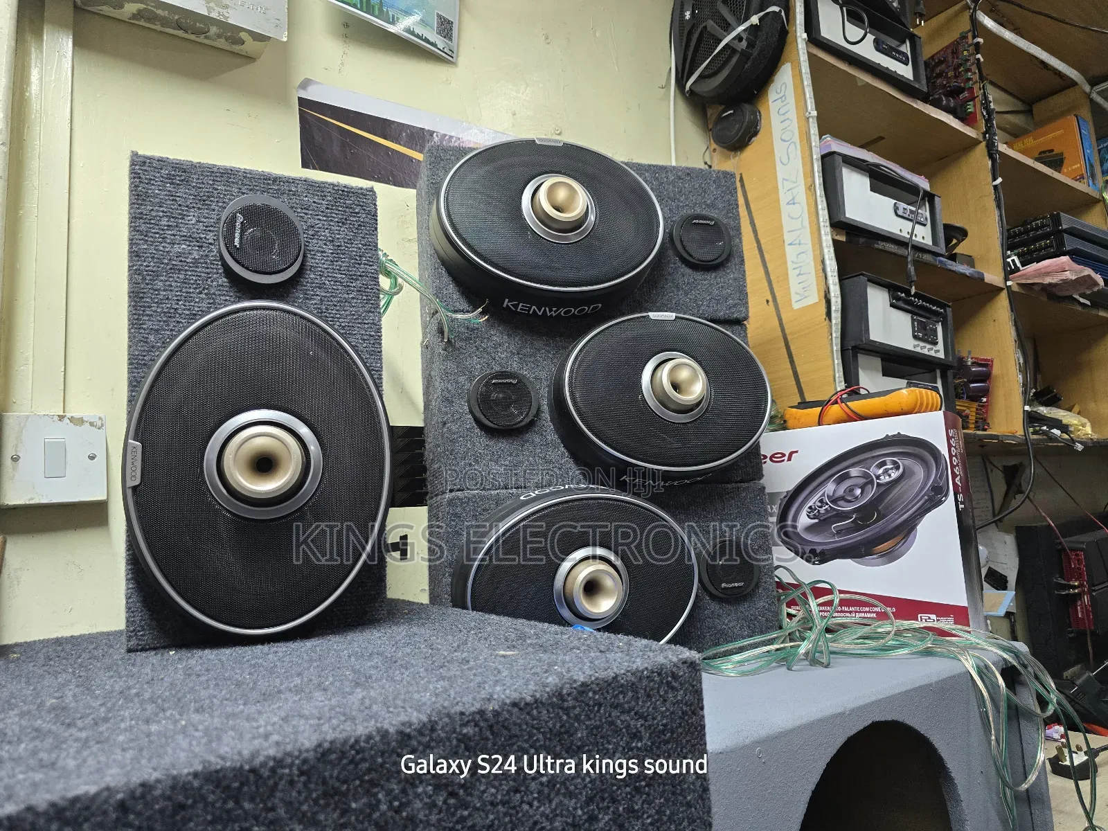 Kenwood HQR 710ex High Performance Series 700watts
