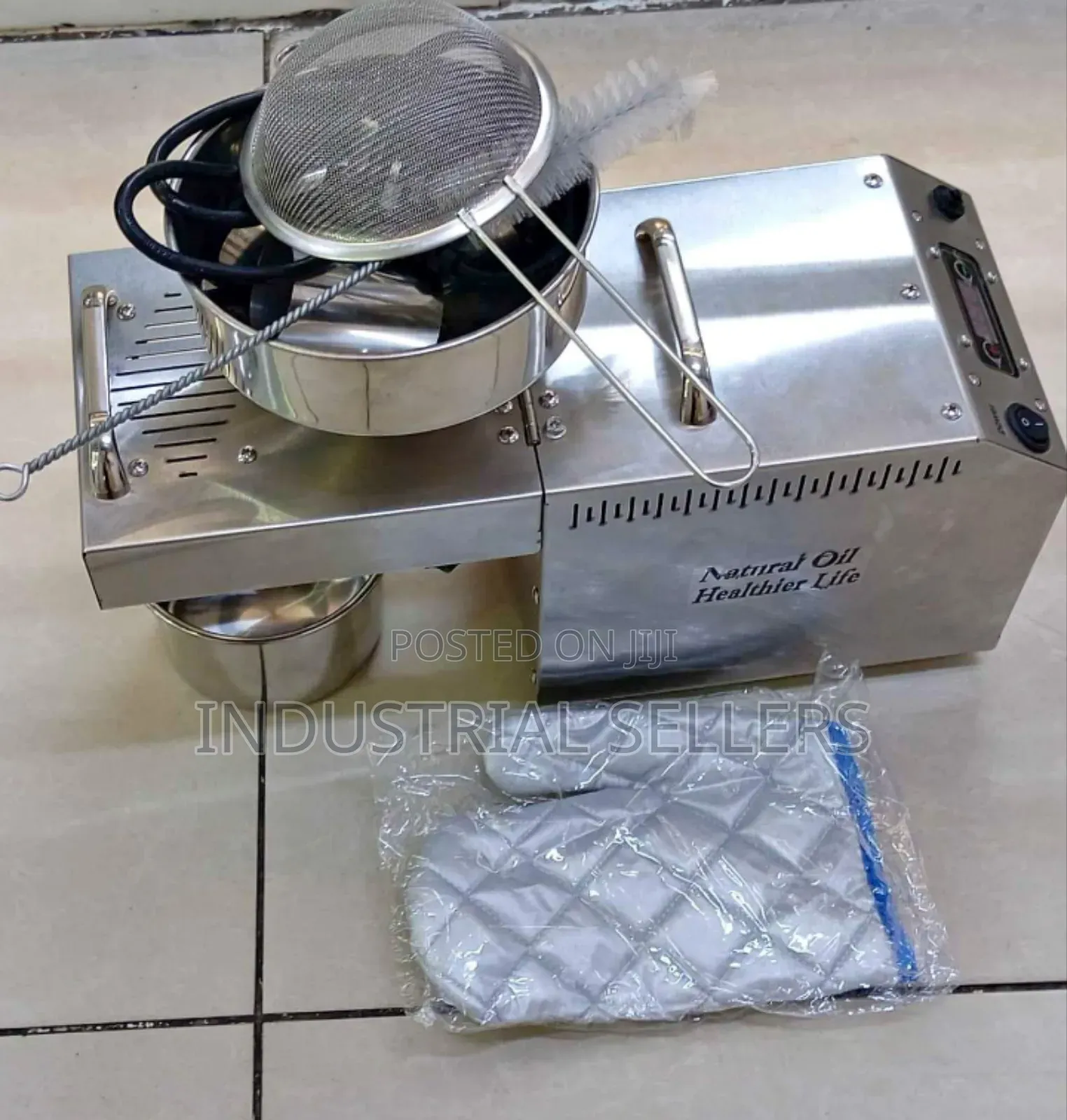 Stainless Steel Oil Press Machine