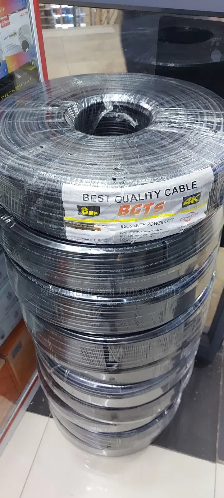 BJTS Coaxial Cable 100 M,200m