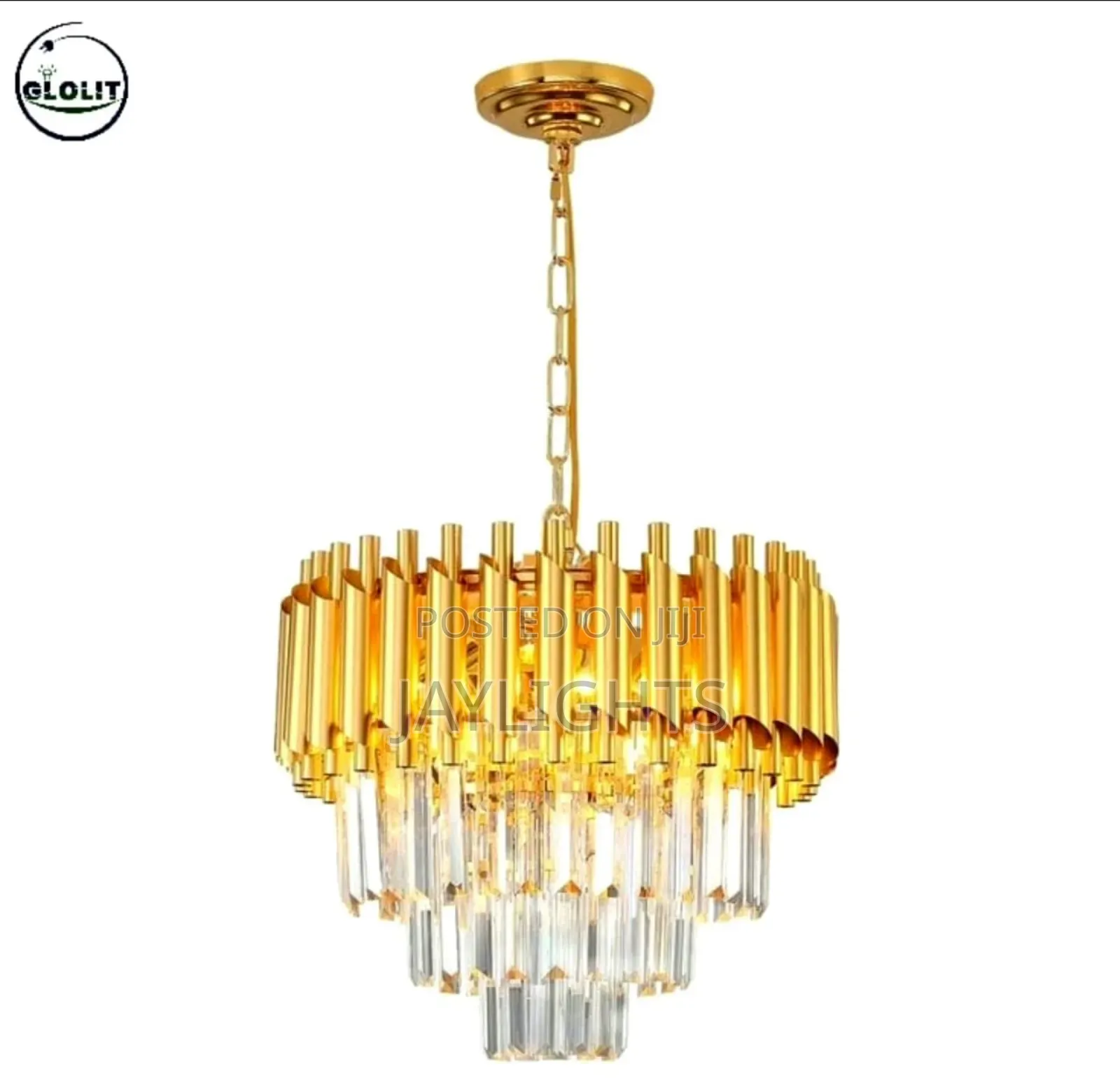 Modern Chandelier Pendant Light Luxury Crystal Lightin Home