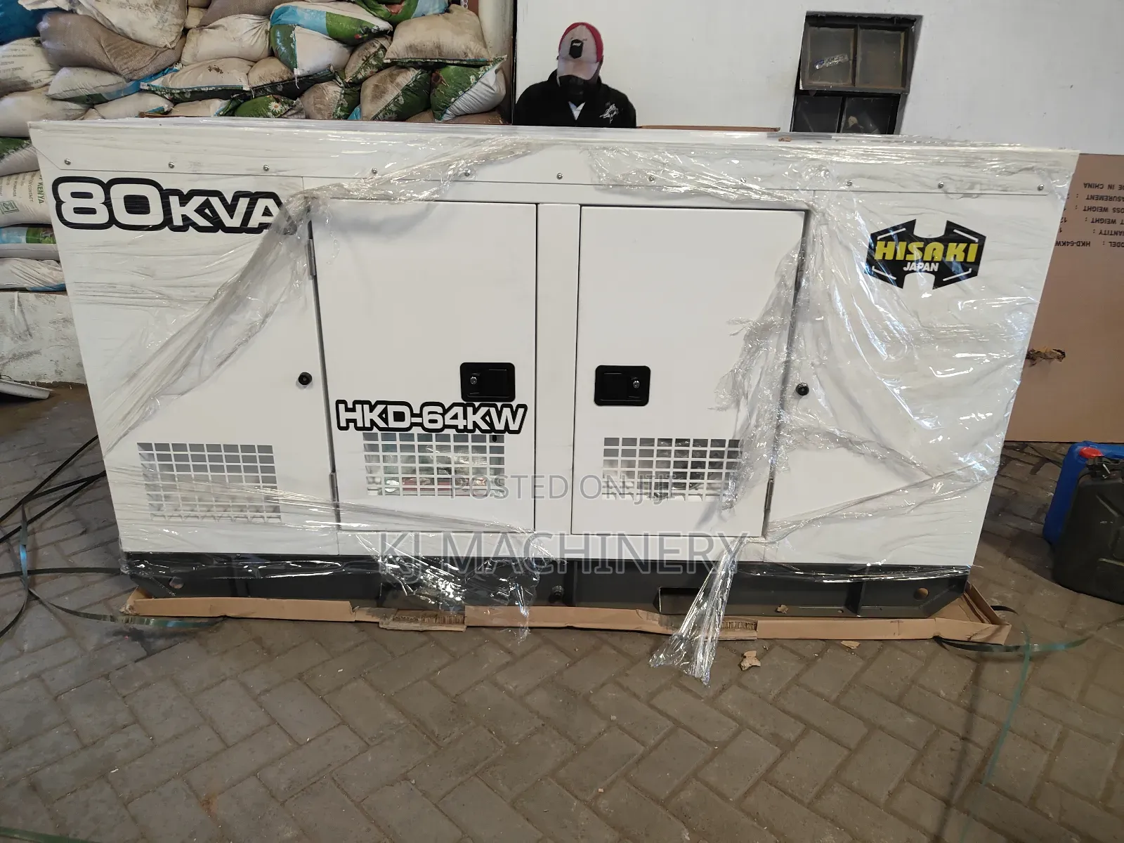 Power Generator 80kva Diesel Silent