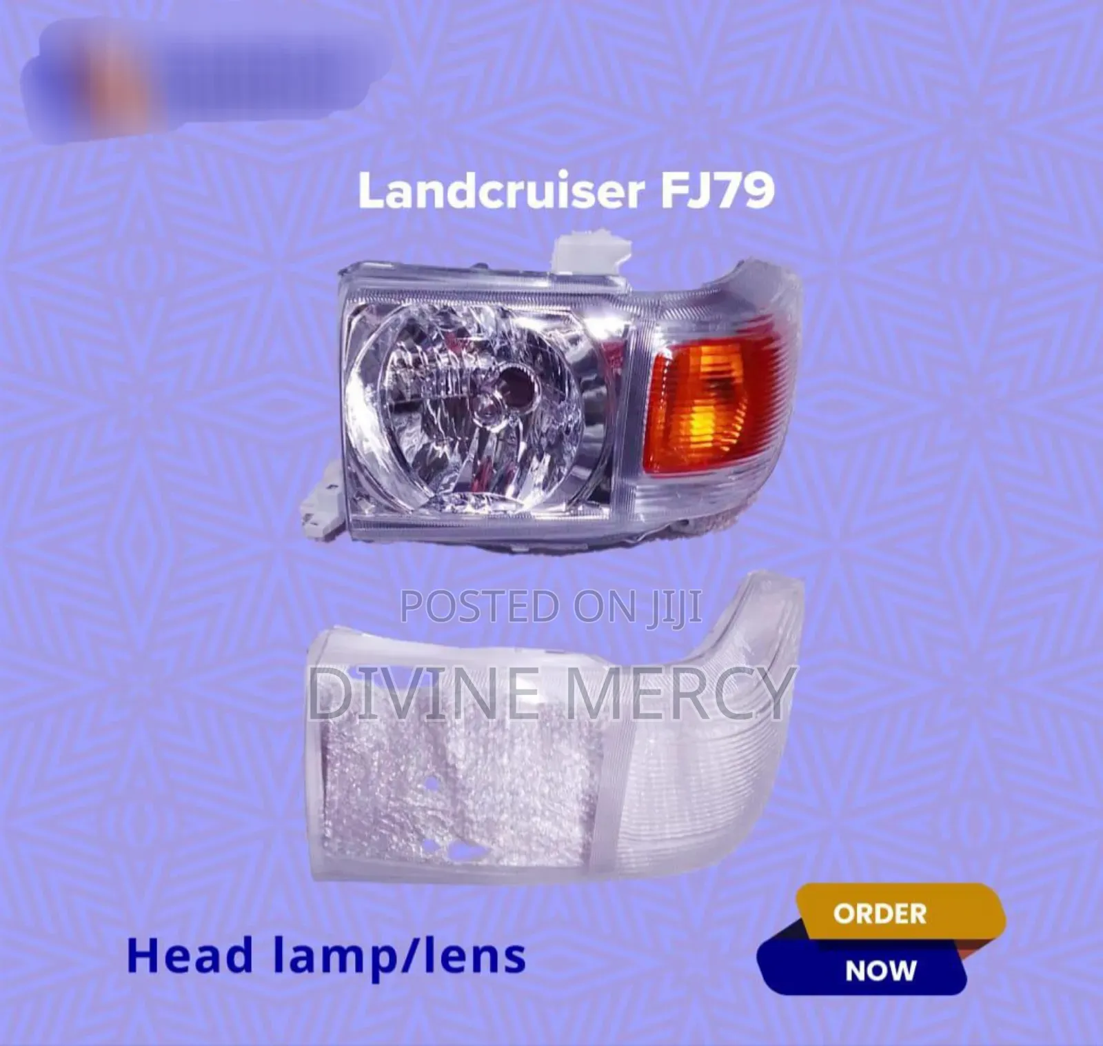Land Cruiser Prado Fj79 Head Lamp Lens