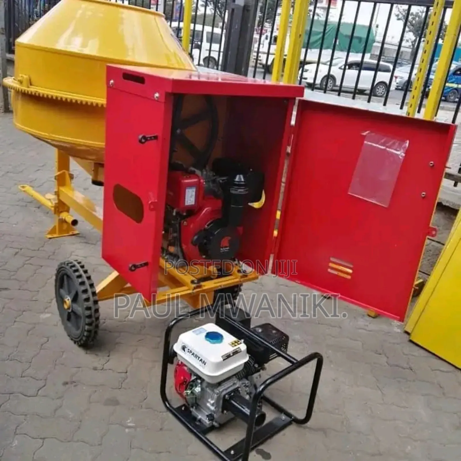 Menengoti 400l Concrete Mixer