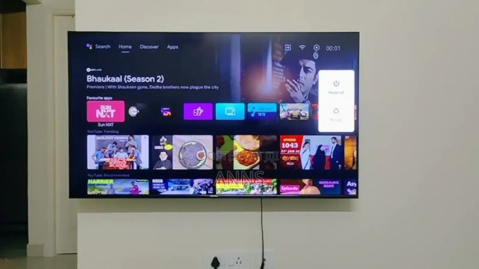 Syinix 43" Smart Tv With I-Cast