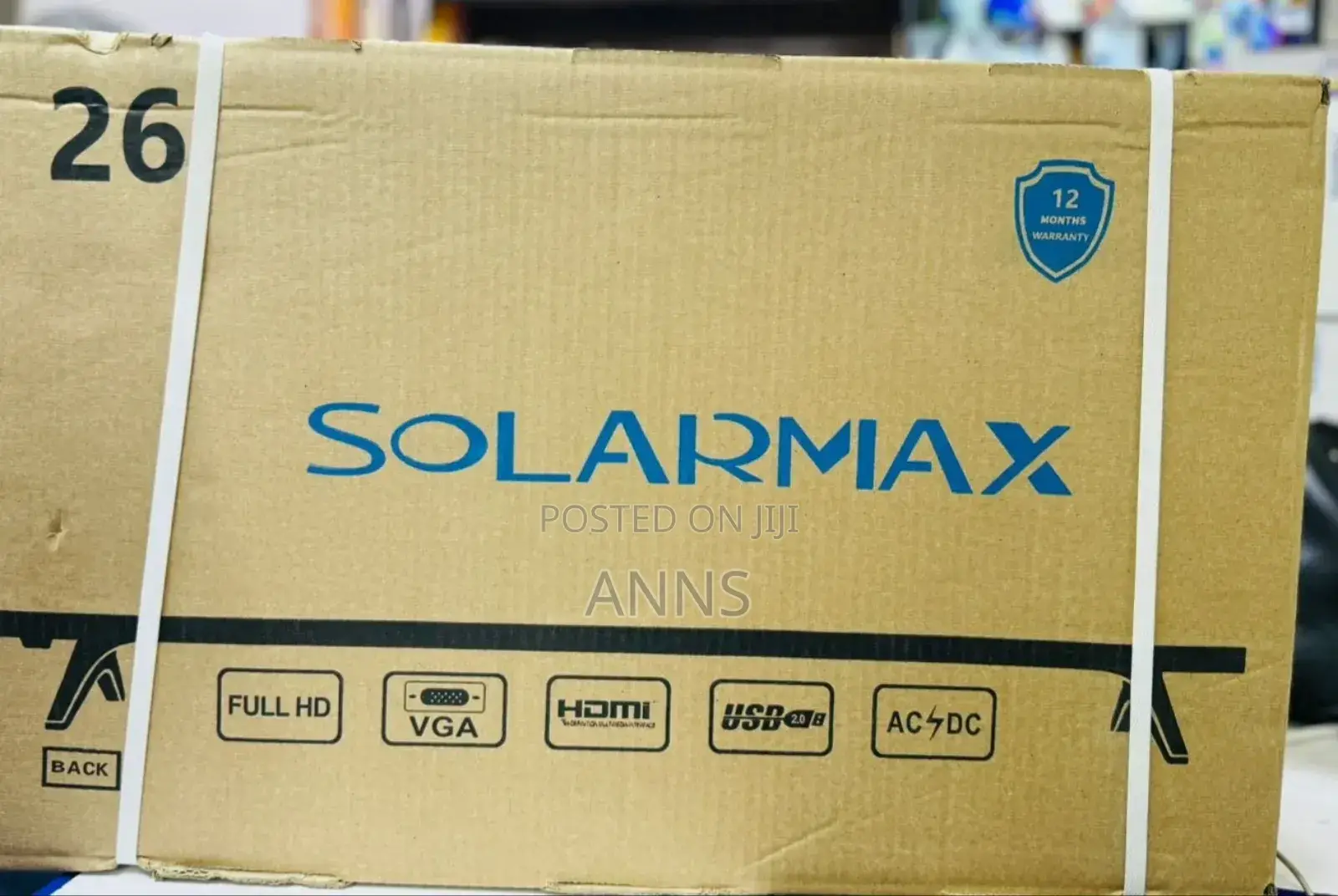 Solamax 26" Digital Tv