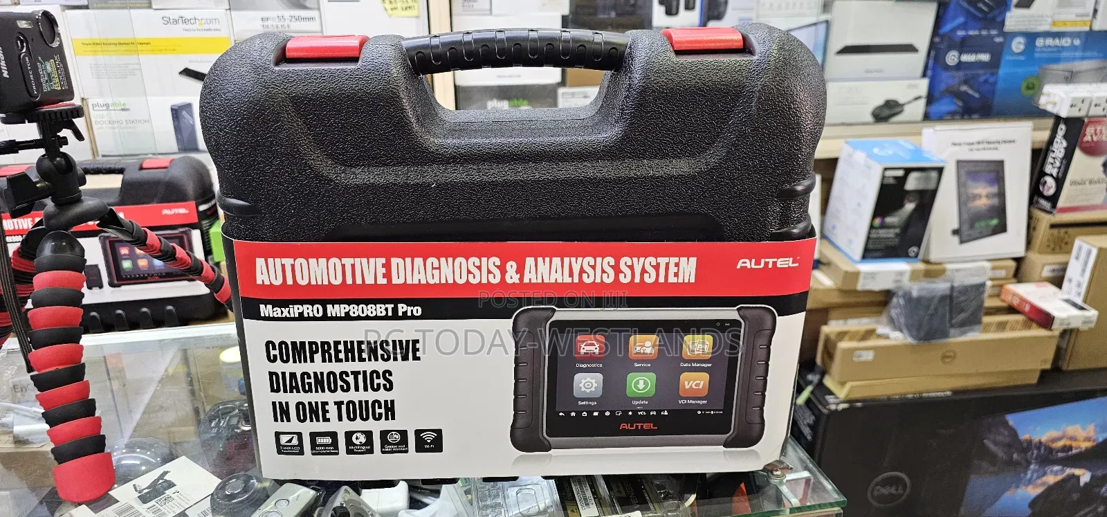 Autel Maxipro Mp808bt Pro Wireless Diagnostic Scanner