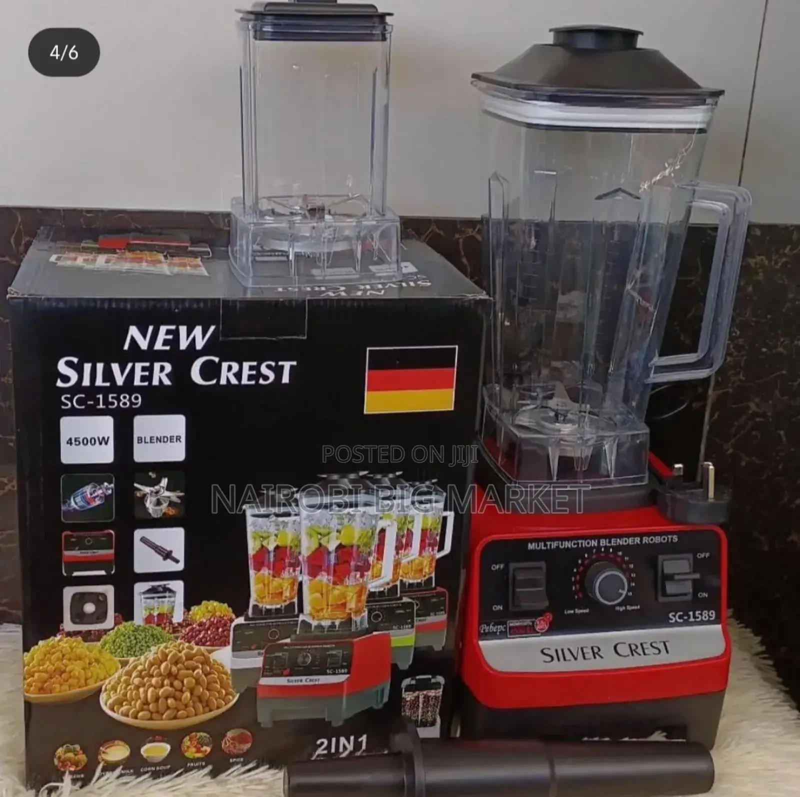 Silver Crest Blender