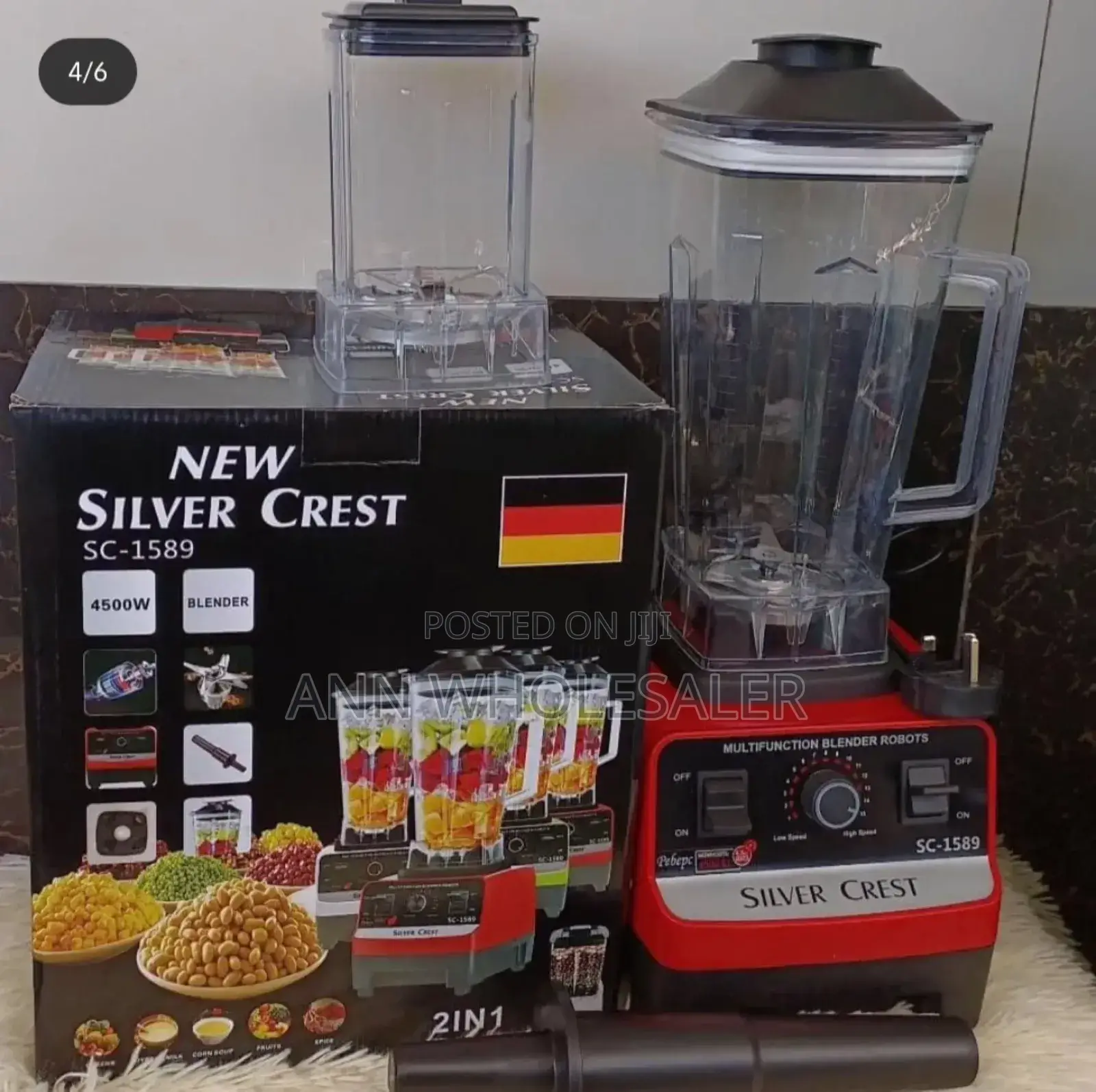 Silver Crest Blender