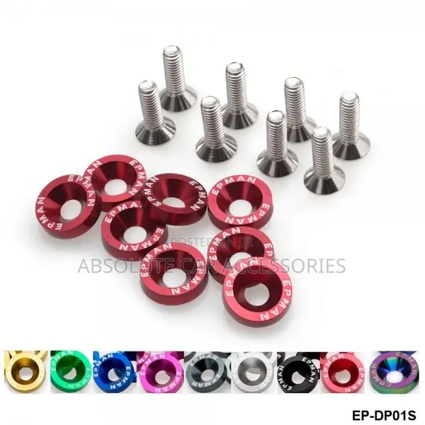 EPMAN 8pcs/Pack Fender Washers and Bolt