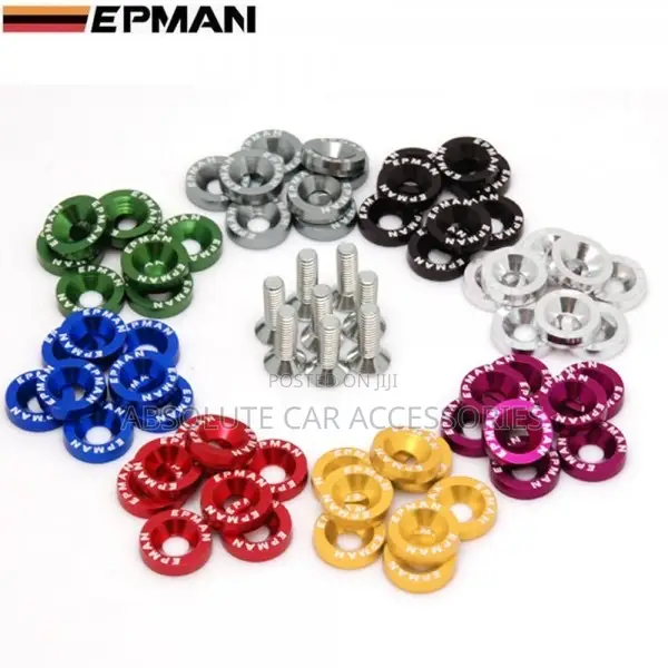 EPMAN 8pcs/Pack Fender Washers and Bolt