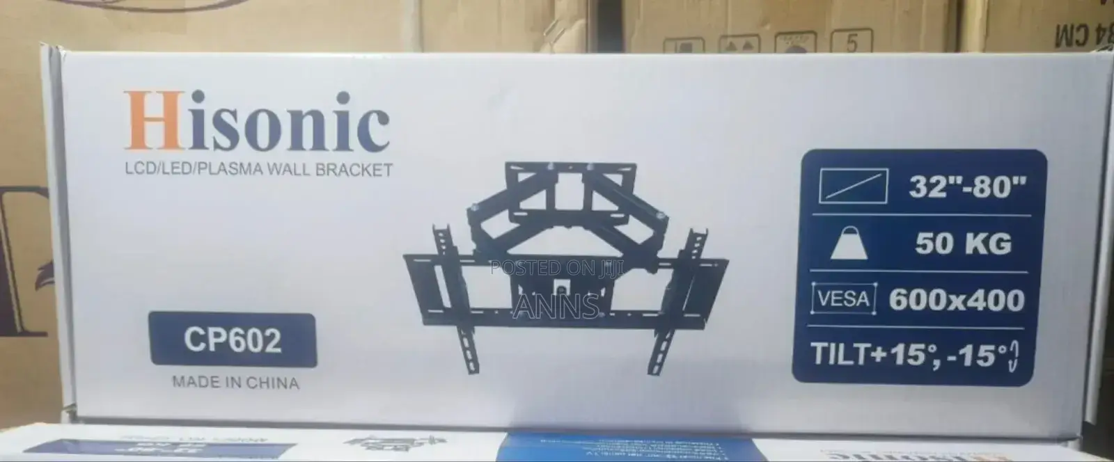 Hisonic Double Arm Mount( 32- 80") Capacity