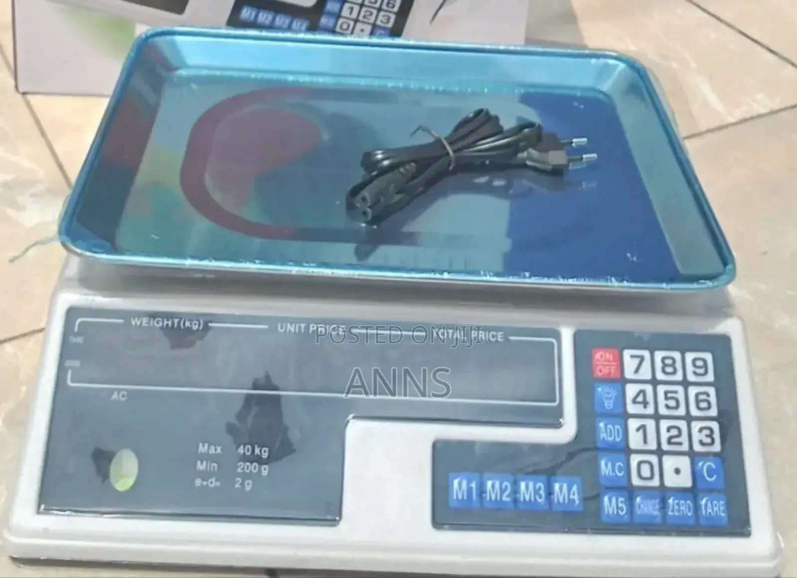 Armless Digital Scale- ( Upto 40kgs)