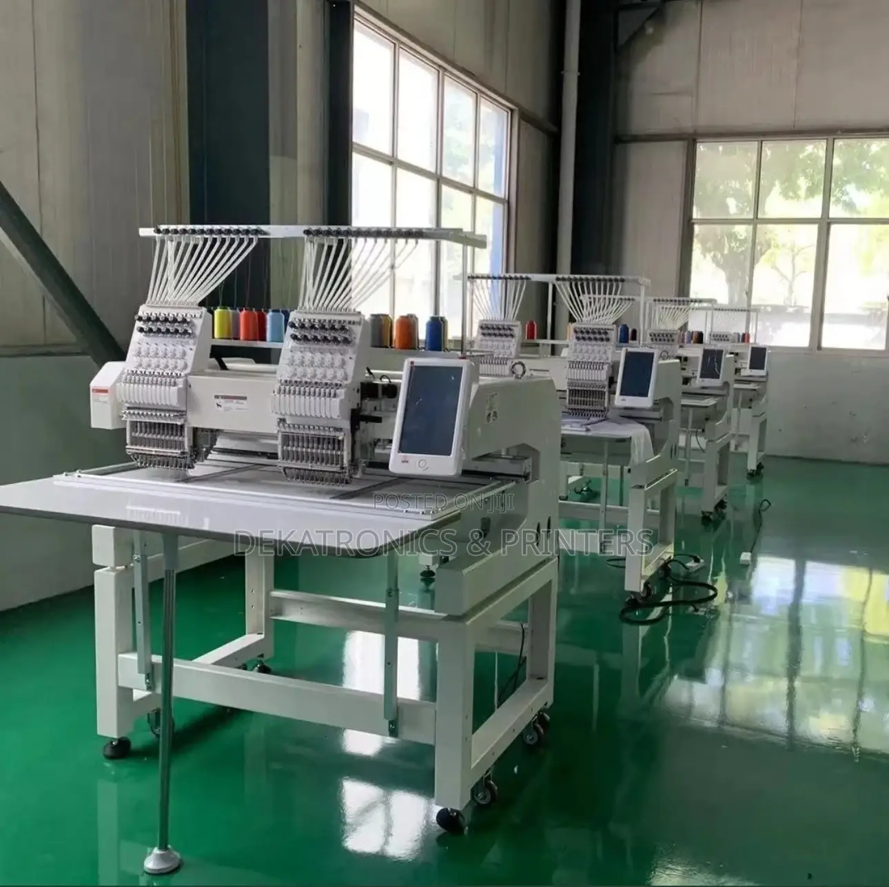 Two Head 12 Needles Embroidery Machine