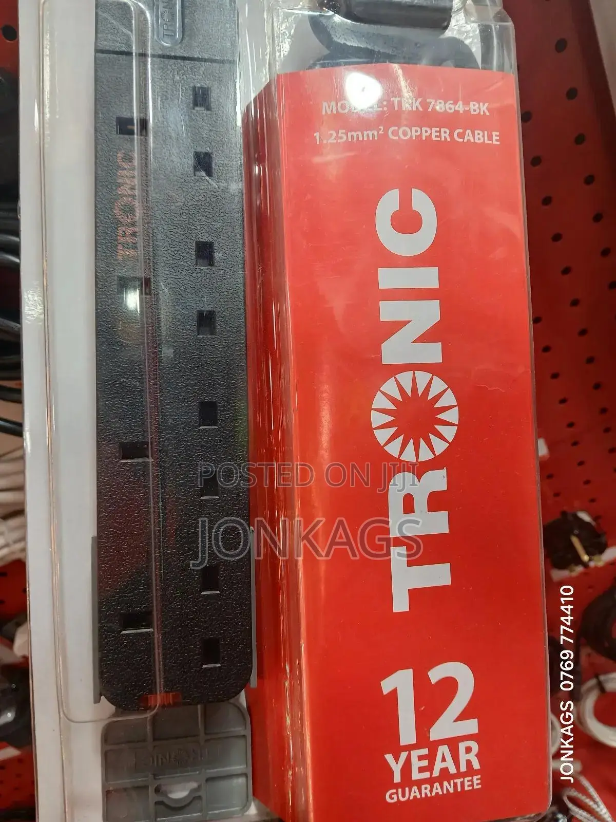 Smart Surge Protection 4 Way Tronic Extension With