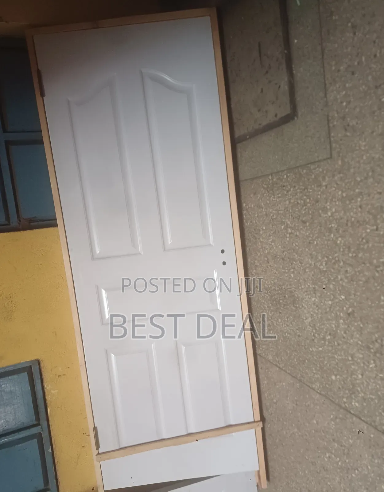 Flash Door Fitted With Frame