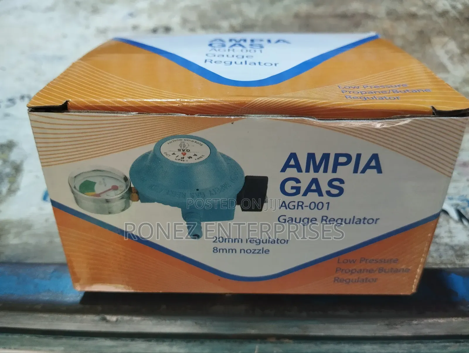 Ampia Gas Regulator With Unique Gauge