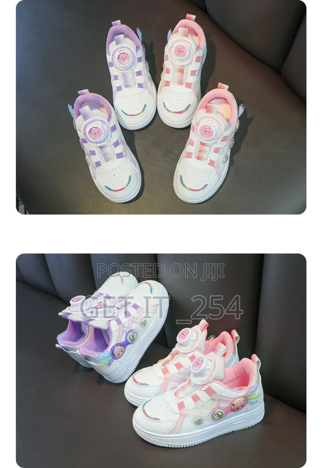 Girl's Stylish Sneakers Shades: Pink 
Size: 27,28,29,33,36