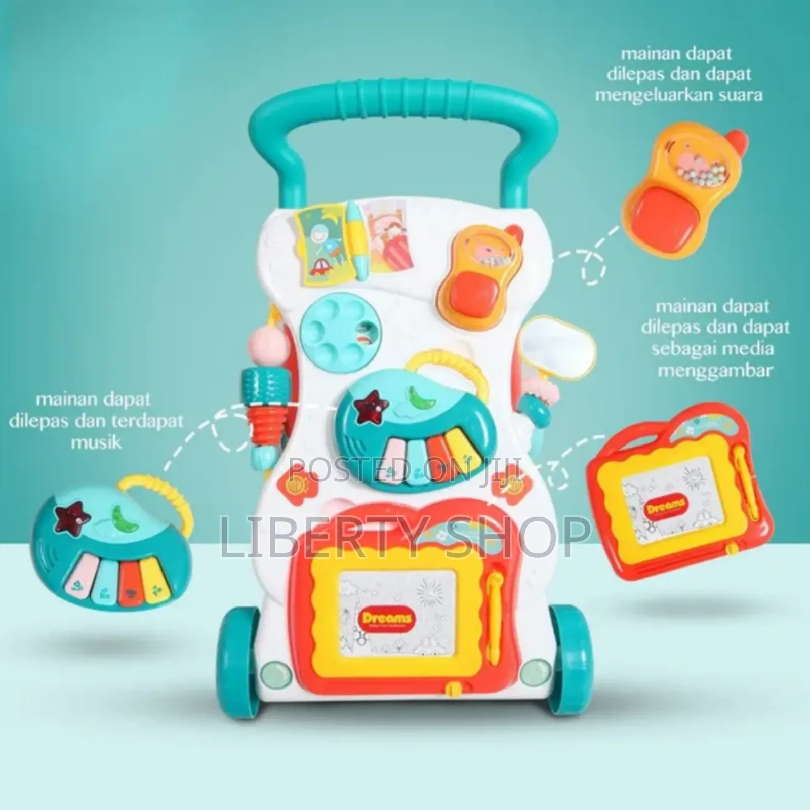 Stable Baby Push Walker