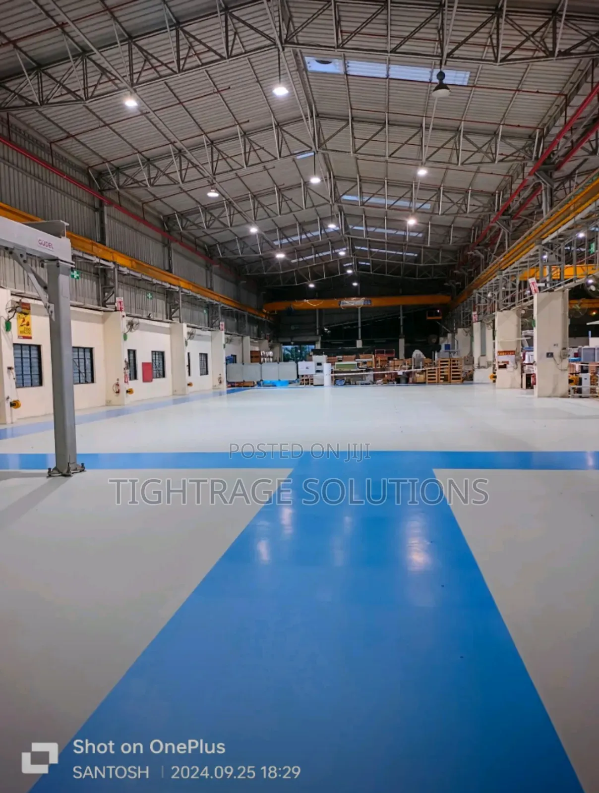 Epoxy Self Leveling - Installation