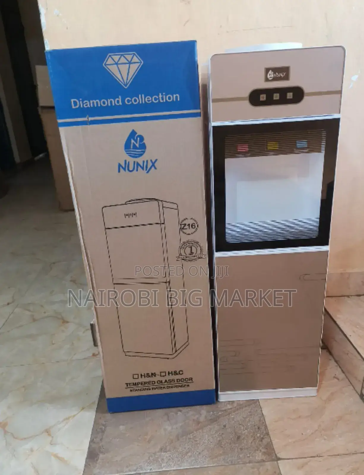 Nunix Z16C Hot, Normal and Cold Water Dispenser NU/HC