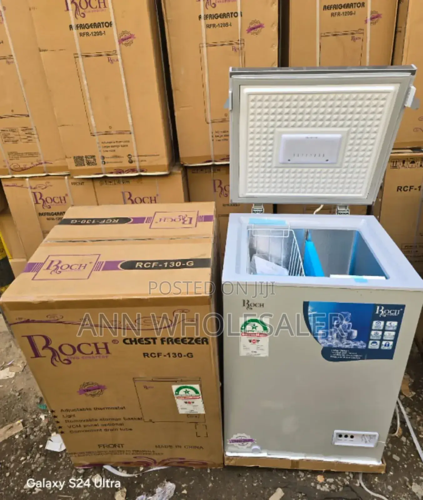 Roch Deep Chest Freezer EC/F1