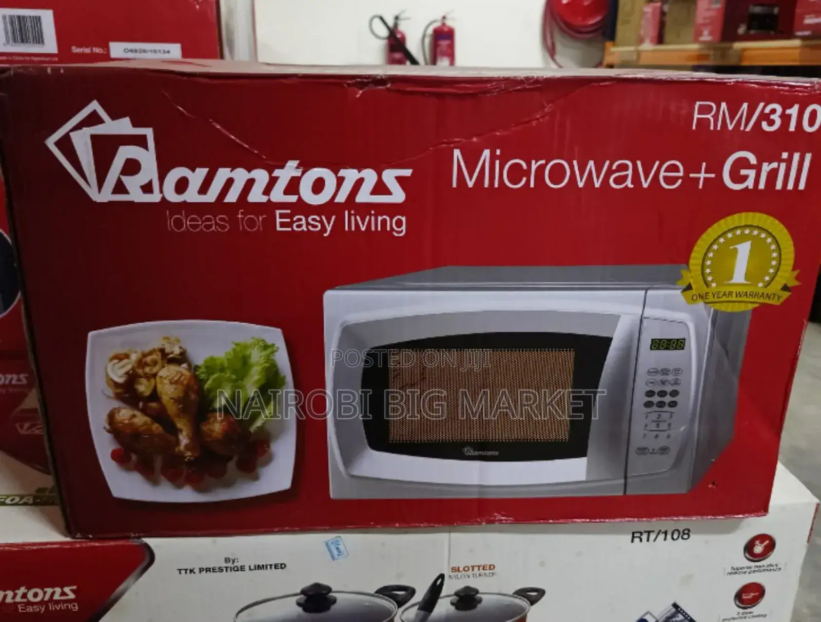 Ramtons Microwave Digital 20litres Grill RM-3
