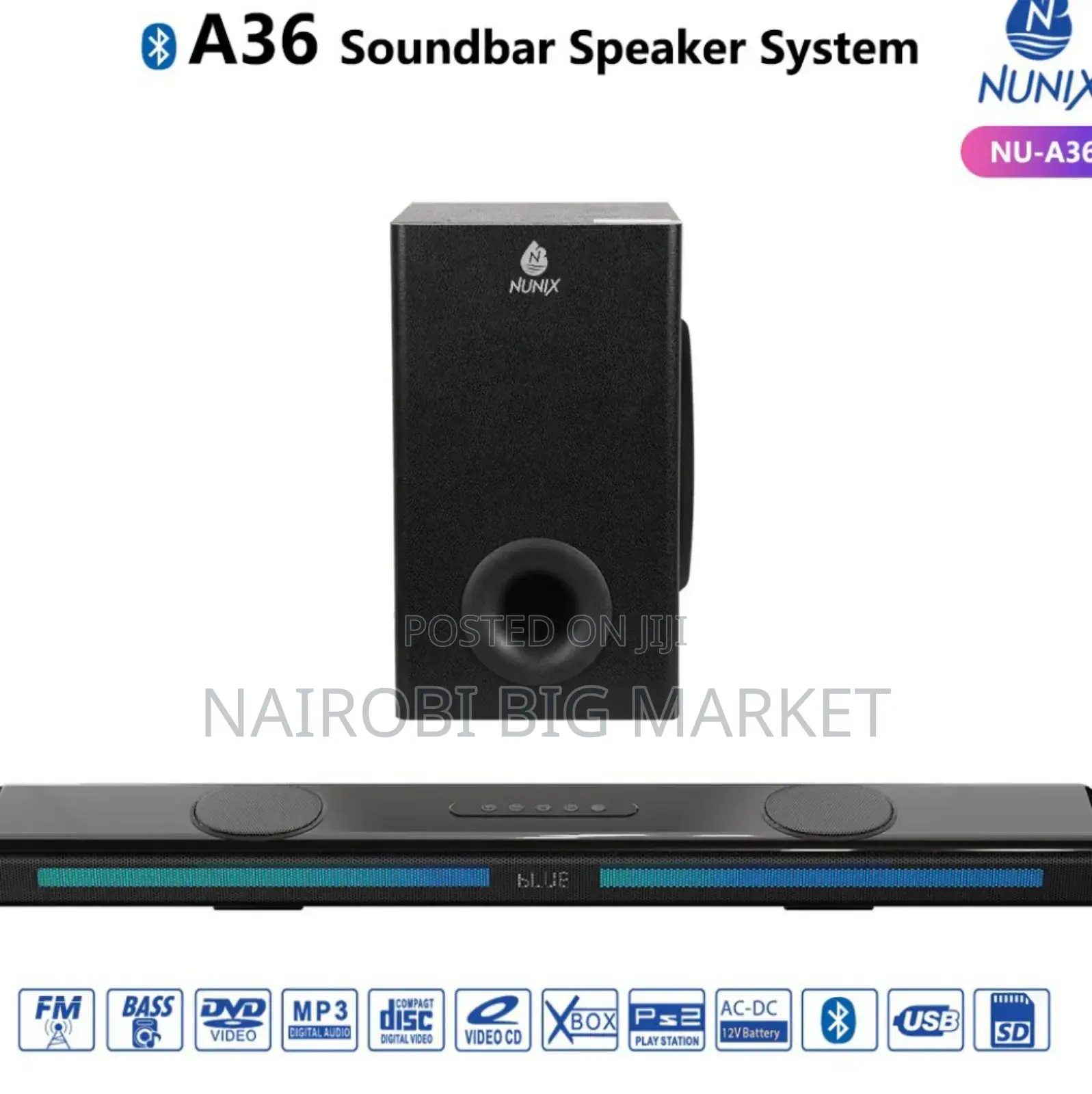 Nunix Soundbar System a/3