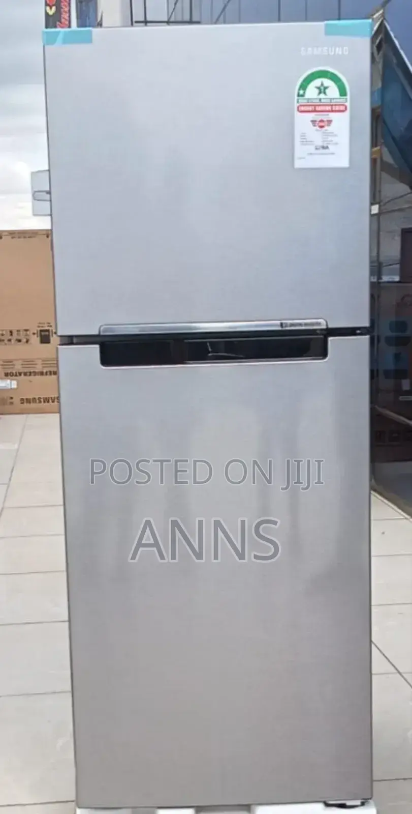 Mika 138L Silver- Double Door Fridge