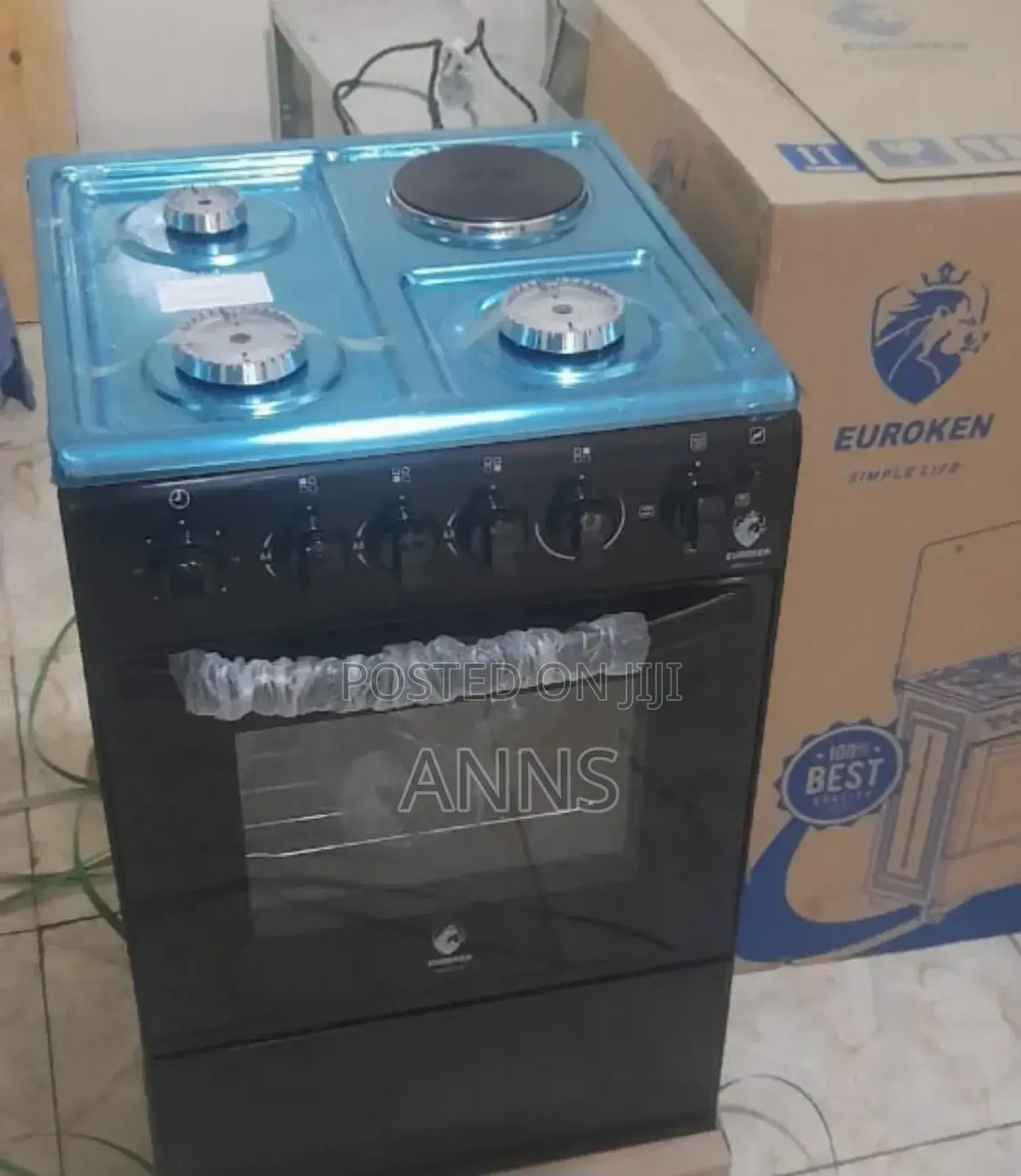 Euroken 3+1 Standing 50/55 Staineless Steel Cooker