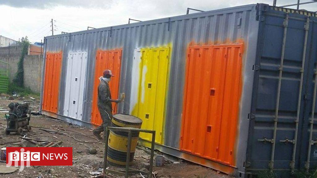 Commercial Shipping Container Stalls