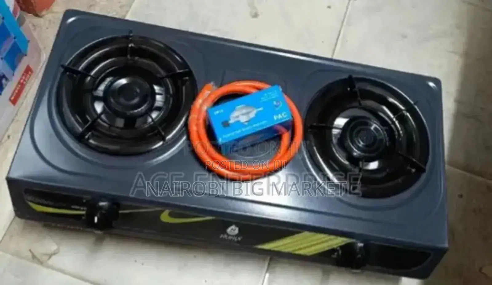 Nunix 2 Burner Stainless