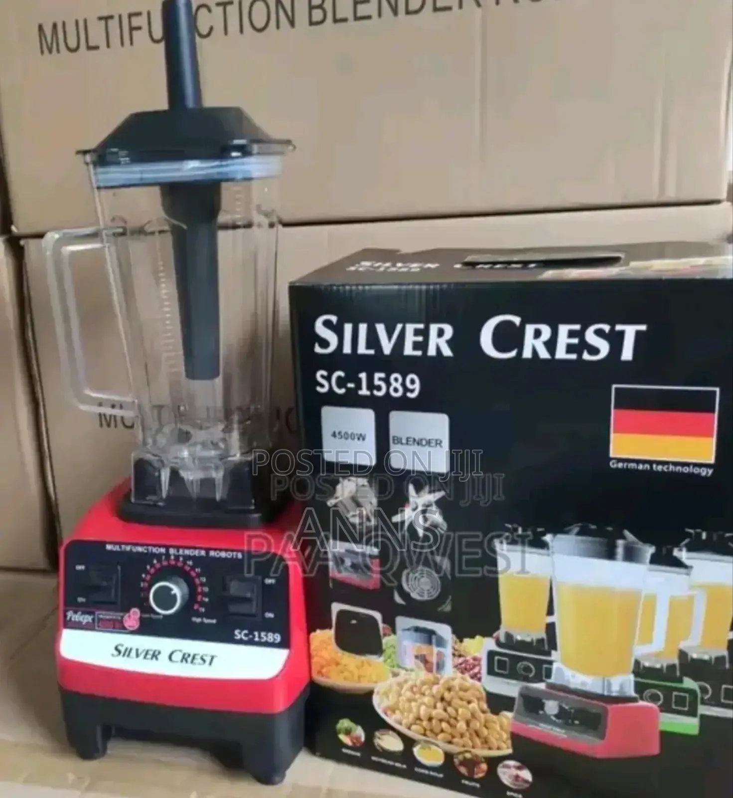 Silver Crest Blender