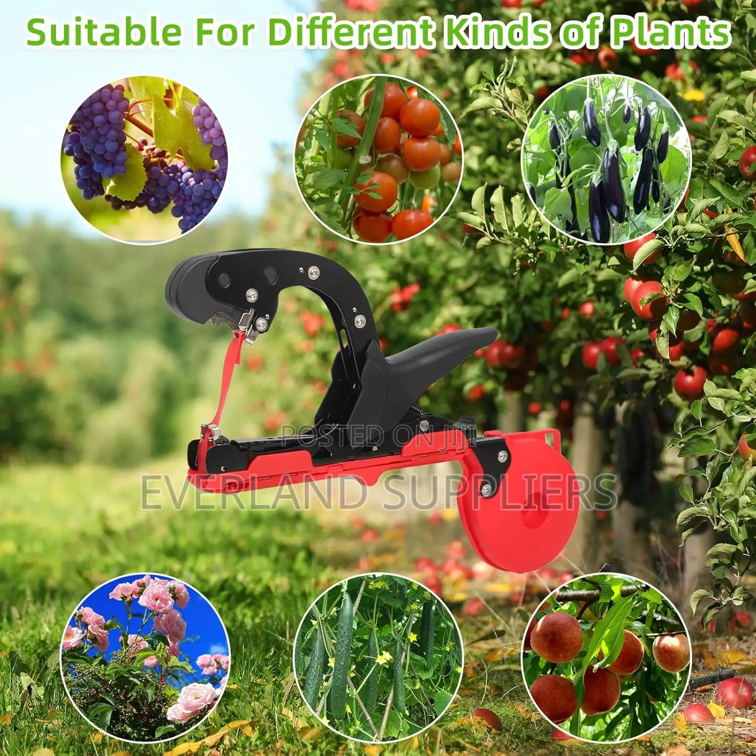Plant Tie Tapener Gun