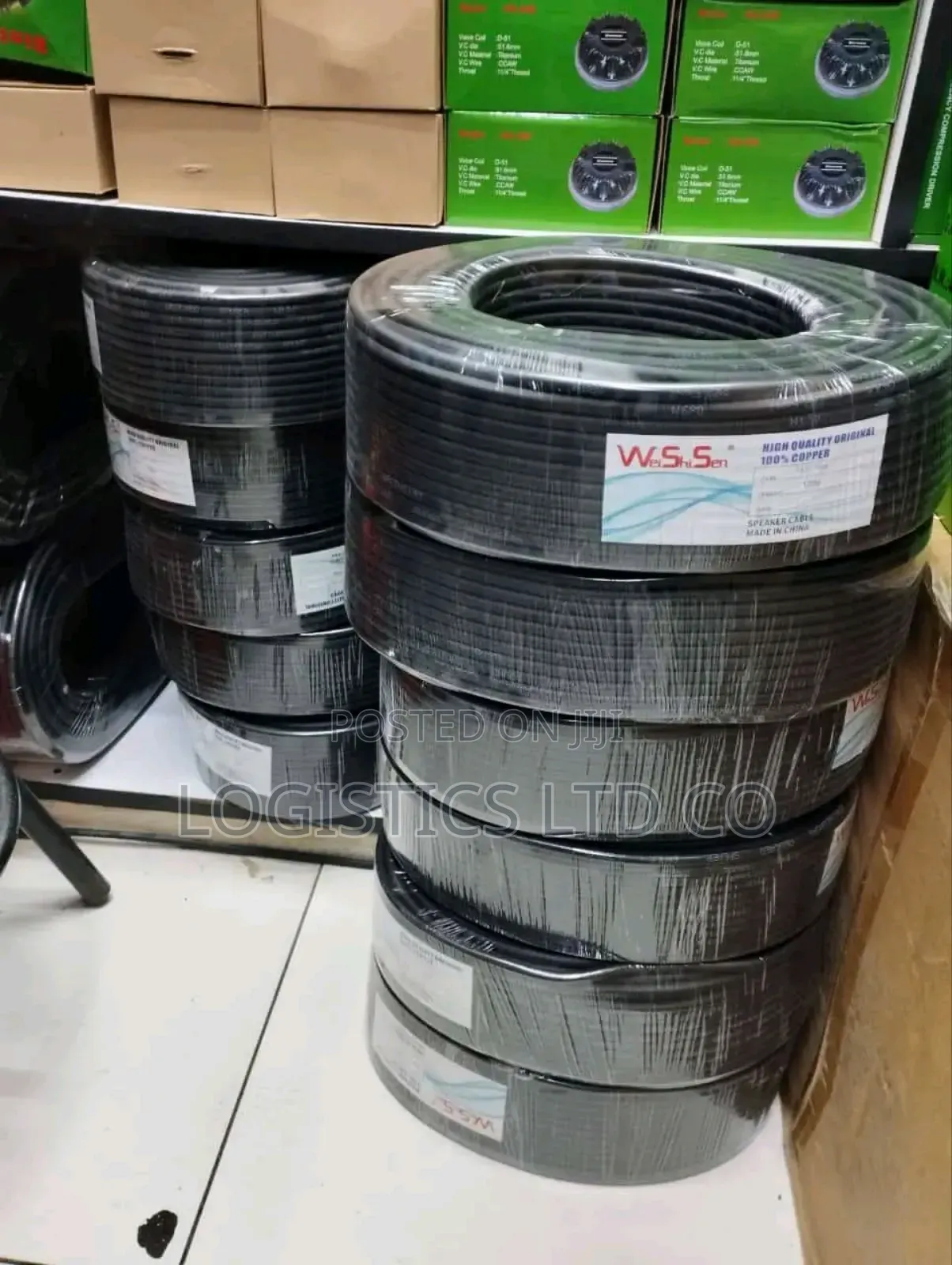 2.5mm 2 Core Speaker Cable Weishisen High Grade