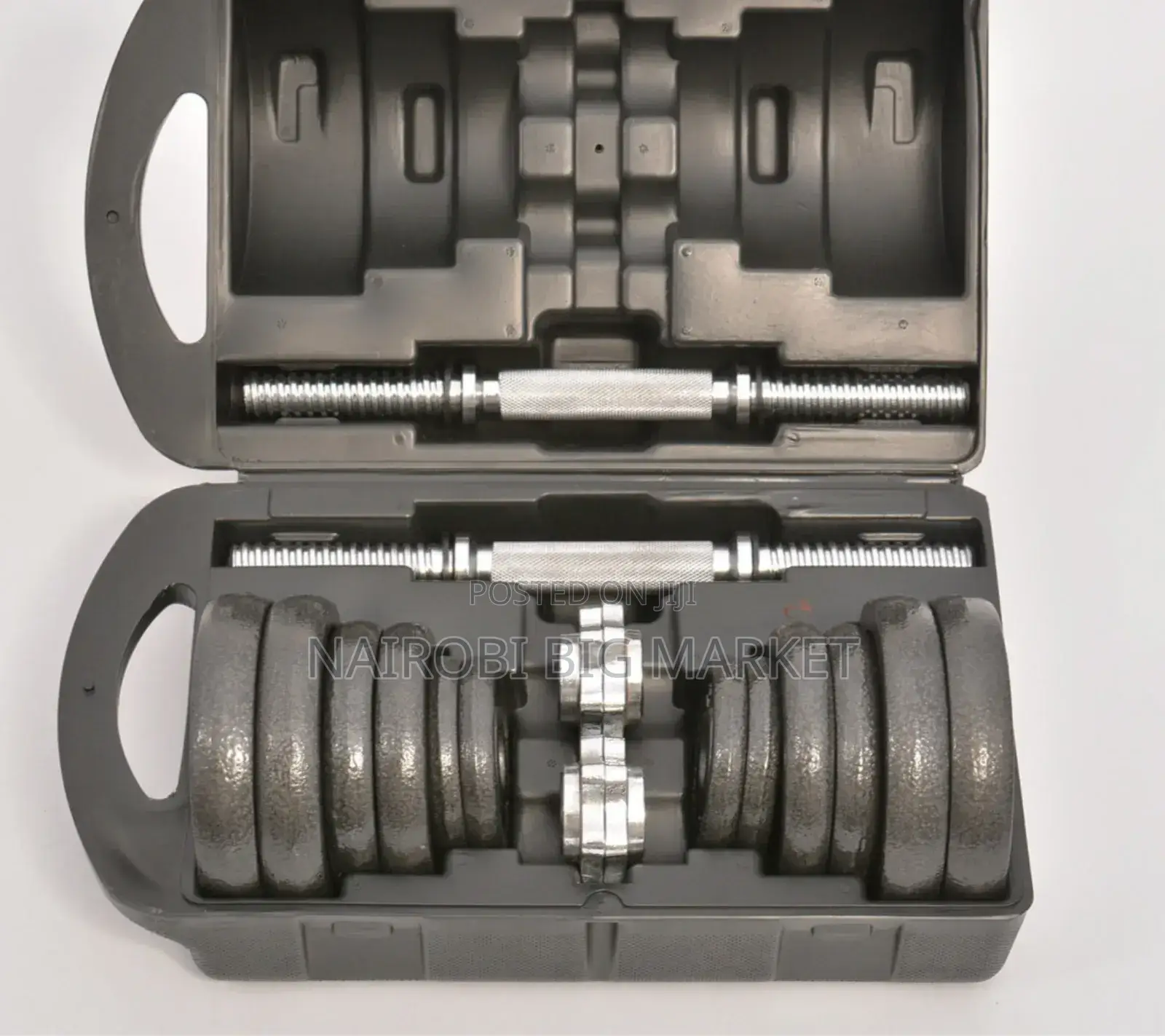 20 Kg Chrome Dumbel Set