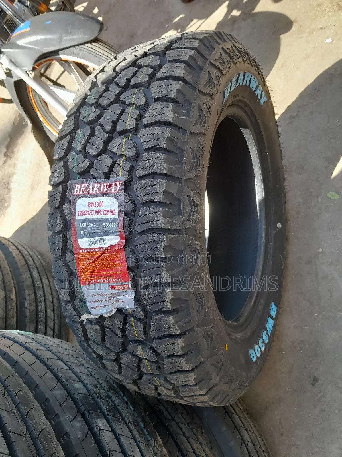 265/65r18 Bearway Tyres Brand New