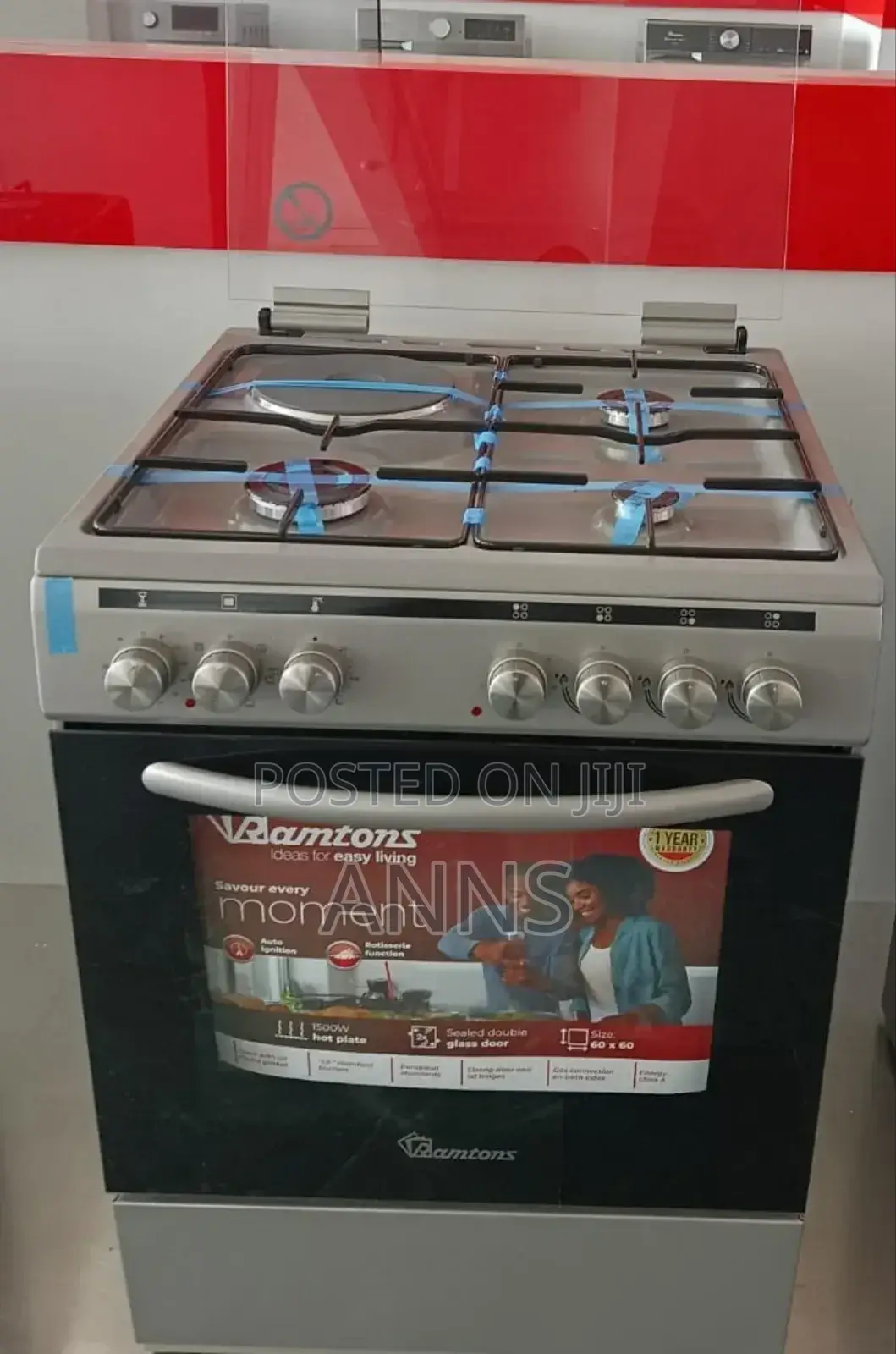 Ramton 60 by 60 Standing Cooker