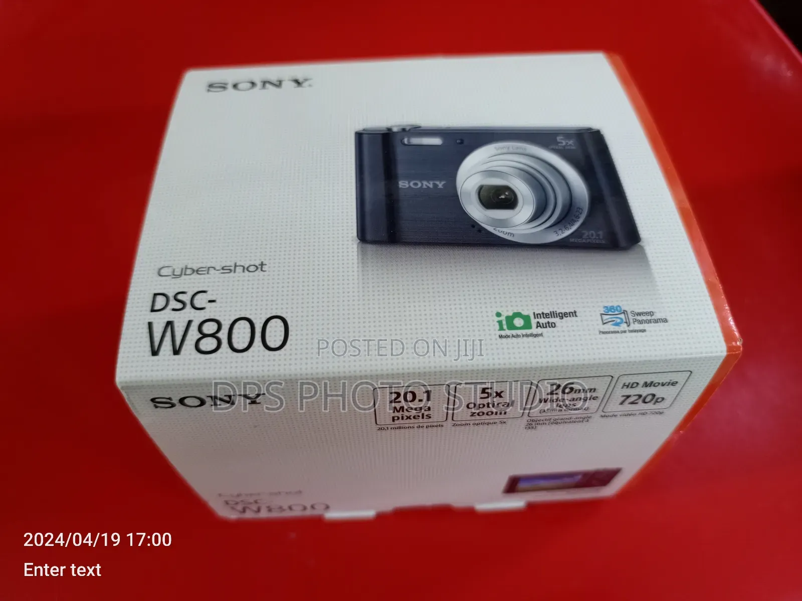 Sony W800 Camera Exuk