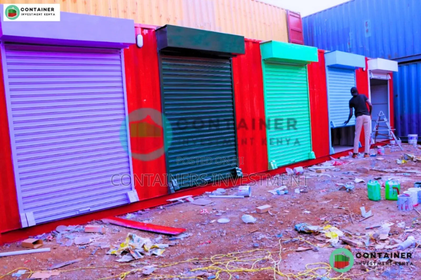 40ft Container Stalls in Variety for Sale- Kangemi Order.