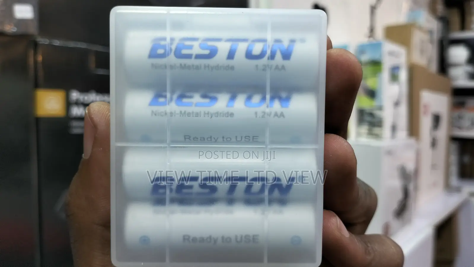 Beston Rechargeable AA Batteries 3300mah Pack of 4