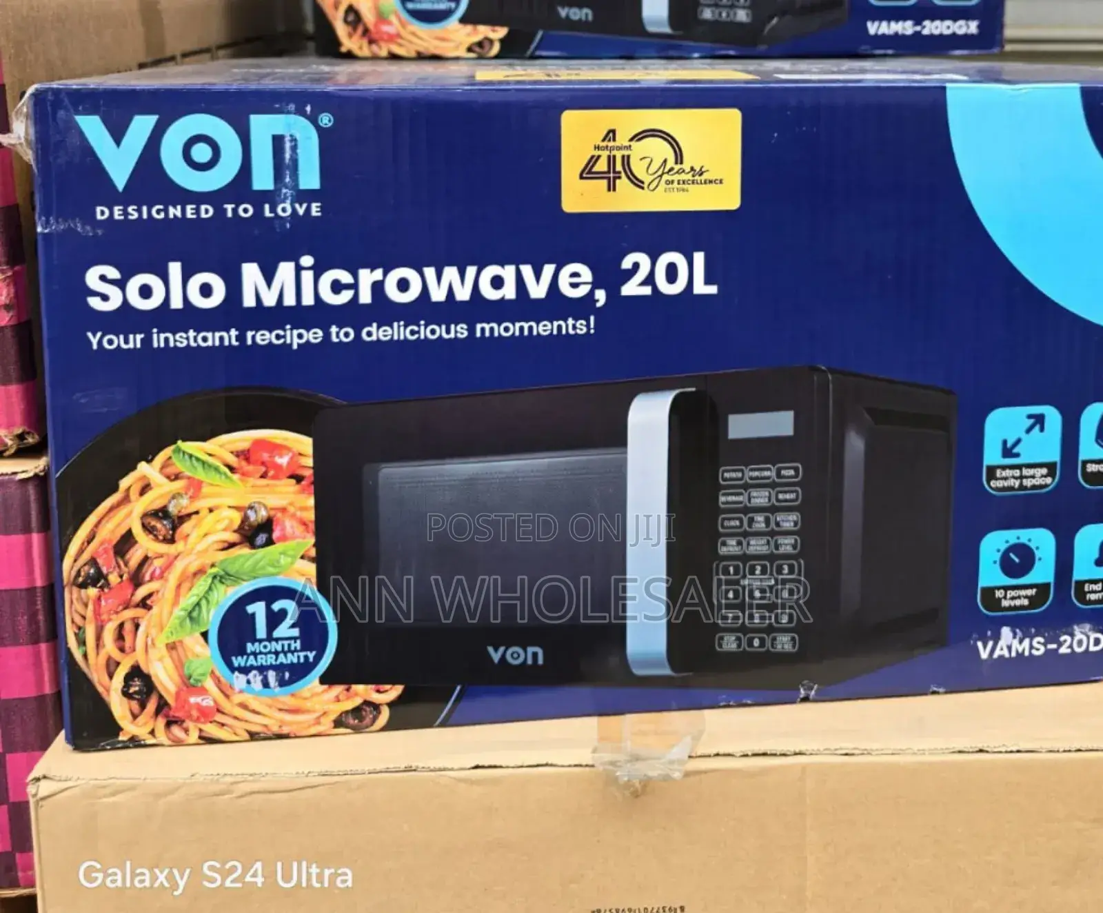 Von Digital 20 Litres Microwave Oven VAMS-20LM