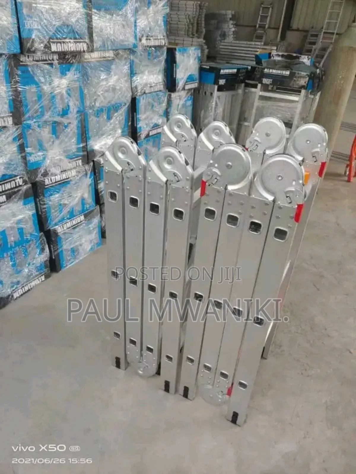 Multipurpose Aluminum Ladder  (4×3)