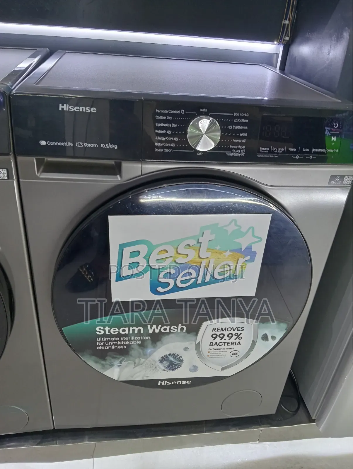 Hisense 10.5kg/6kg Washing and Dryer Machine Wd3q1043bt
